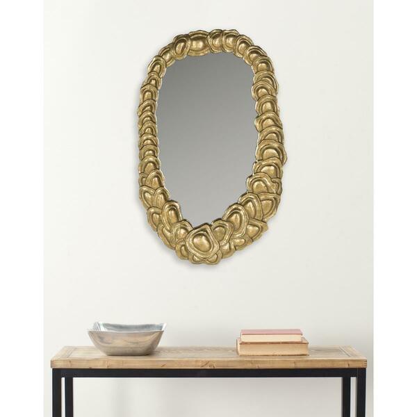 Safavieh Garland Mirror, Antique Gold MIR4032A